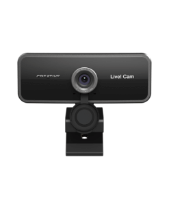 מצלמת רשת אינטרנט עם מיקרופון מובנה בעלת זווית רחבה Creative CAM-LIVE-1080P Web Camera 1080P HD (1)