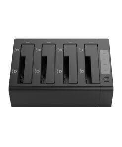 משכפל דיסקים 1 ל 3 חיבור USB3.0 גודל 2.5 ו 3.5 Orico 6648US3-C-V1 4Bay Hard Drive Clone