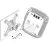מתקן תלייה לנקודת גישה Aruba Access Point ארובה HPE JW047A - AP-220-MNT-W1W Mt Basic White Kit (5)