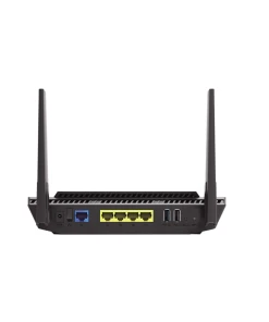 נתב AX1800 Dual Band WiFi 6 (802.11ax) התומך בטכנולוגיית MU-MIMO ו-OFDMA עם אבטחת רשת ASUS RT-AX56U (1)