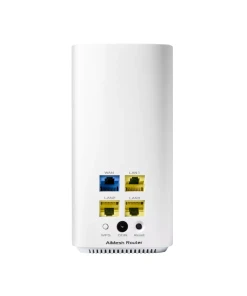 נתב WIFI מערכת ZenWiFi AC Mini מורכבת מנתב AC1500 אחד ושני צמתים מתרחבים מאובטחים ASUS WHITE-2-PK CD6 (1)