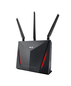 נתב גיימינג עם Gigabit WiFi בעל שני תחומי תדרים עם MU-MIMO AiMesh למערכת WiFi אבטחת רשת AiProtection מאיץ גיימינג ASUS RT-AC (1)