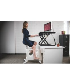 עמדת עבודה מתכוננת Loktek MT105S Classic Sit-Stand Desk Converter
