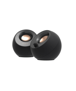 רמקולים שולחניים חיבור Bluetooth ® 5.0 ו Type-C בצורת כדור בצבע שחור Creative SPK-PEBBLE-V3 Pebble V3 (6)