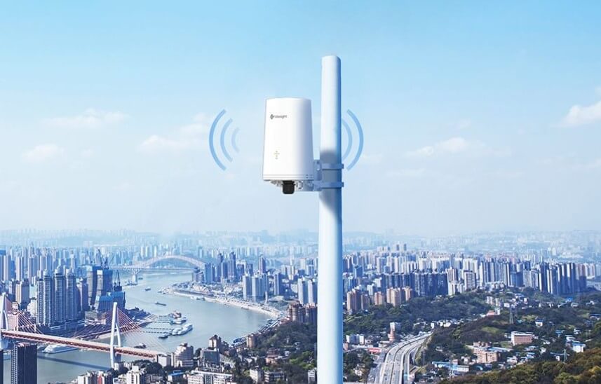 נתב סלולר תעשייתי רשת 5G LTE כולל PoE PSE ו- WIFI ו- GPS ניתן לניהול ומאובטח Milesight UF51-501EU (1)