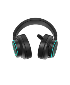 אוזניות גיימינג + מיקרופון מקצועיות סוג חיבור USB-C עם טכנולוגיית Super X-Fi ו-CommanderMic כיסוי דמוי עור Creative HS (5)