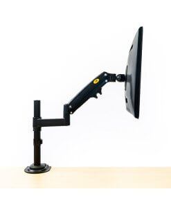 זרוע ארגונומית שולחנית גז דו מפרקית למסך מחשב בגודל 17-35 אינץ North Nayou H100 Gas Desktop Monitor Desk Arm
