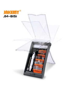 ידית אלומיניום ארגונומית 38 ב-1 מסגסוגת אלומיניום ערכת כלי לתיקון JAKEMY JM-8151 (2)