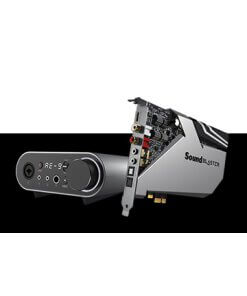 כרטיס קול ו-DAC PCI-e אולטימטיבי 32-bit 384 kHz עם Xamp Discrete אוזניות Bi-Amp ומודול בקרת אודיו Creative SB-AE9 (1)