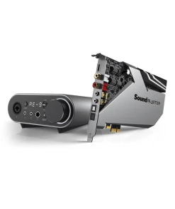 כרטיס קול ו-DAC PCI-e אולטימטיבי 32-bit 384 kHz עם Xamp Discrete אוזניות Bi-Amp ומודול בקרת אודיו Creative SB-AE9 (8)