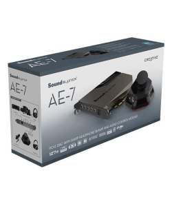 כרטיס קול עם Xamp Discrete ומגבר Hi-res PCI-e DAC אוזניות Bi-amp ומודול בקרת אודיו Creative SB-AE7 (3)