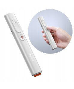 לייזר מצביע מרחוק למחשב ממשק USB ו Type-C כפול בצבע לבן Baseus ACFYB-A02 (4)