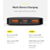 מטען נייד מהיר לסמארטפון בצבע שחור Baseus PPDML-N01 30000mAh PD+QC USB Type-C 20W
