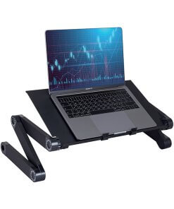 מעמד ארגונומי מתקפל מתכוונן למחשב נייד My-Logo KG4828