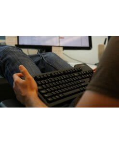 מקלדת גיימינג מכאנית מקצועית חוטית בצבע חום דאס Das DASK3MKPROSIL Model S Professional Mechanical Keyboard (3)