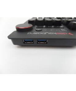 מקלדת גיימינג מכאנית מקצועית חוטית דאס לד כחול Das DASK4MKPROCLI Keyboard 4 Professional Wired Gaming Mechanical Keyboard