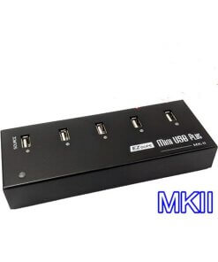 משכפל 1-4 USB כולל Mini USB Plus MKII במהירויות גבוהות EZ Dupe DM-FU05-V04B-V2 wo LCM (1)