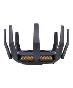 נתב 12 חיבורים AX6000 Dual Band WiFi6 התומך בטכנולוגיית MU-MIMO ו-OFDMA עם אבטחת רשת AiProtection Pro בצבע שחור ASUS RT-AX (5)