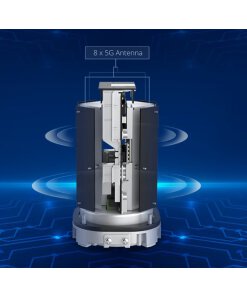 נתב סלולר תעשייתי רשת 5G LTE כולל PoE PSE ו- WIFI ו- GPS ניתן לניהול ומאובטח Milesight UF51-501EU (5)