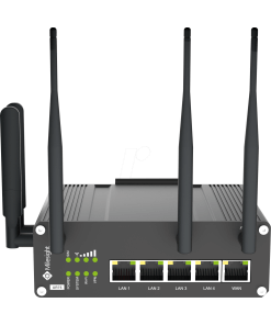 נתב סלולר תעשייתי רשת 5G LTE כולל WIFI ו- GPS ניתן לניהול ומאובטח Milesight UR75-L04EU-G-W (1)