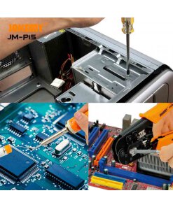 סט 17 ב-1 ערכת כלים לתיקון רשת חוויית התחזוקה תחזוקת רשת ביתית, תחזוקת רשת משולבת JAKEMY JM-P15 (4)