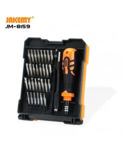 סט מברגים 34 ב-1 ושקעים דיוק מברגים מחומשים JAKEMY JM-8159 (1)