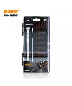 סט מברגים 61 ב-1 מקצועי דיוק נייד JAKEMY JM-8166 (1)