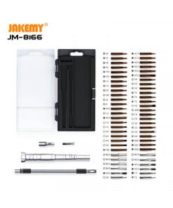 סט מברגים 61 ב-1 מקצועי דיוק נייד JAKEMY JM-8166 (2)