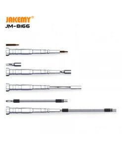 סט מברגים 61 ב-1 מקצועי דיוק נייד JAKEMY JM-8166 (3)