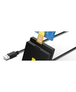קורא כרטיסים חכמים חיבור USB במהירות גבוהה ROCKETEK CR319