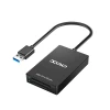 קורא כרטיסים חכמים עבור SDSDHC ועוד חיבור USB במהירות גבוהה ROCKETEK CR312A (2)