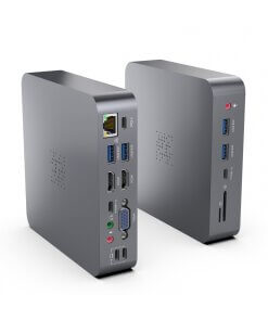 רכזת 1-18 חיבור Type-C כולל 5Gbps העברת נתונים מהירה ROCKETEK HC480