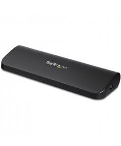 תחנת עגינה USB 3.0 עם צג כפול עם HDMI ו-DVIVGA בצבע שחור StarTech USB3SDOCKHDV (5)