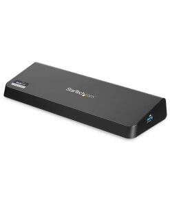 תחנת עגינה אוניברסלית למחשב נייד צג כפול עם HDMI ו-USB 3.0 ברזולוציה 4K בצבע שחור StarTech USB3DOCKHDPC (5)