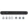 תחנת עגינה למחשב נייד עם מסך כפול Thunderbolt 3 Dock רכזת USB 3.0 עם 3 יציאות StarTech TB3DK2DPPD 85W (4)