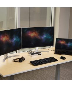 תחנת עגינה למחשב נייד עם מסך כפול עם וידאו USB 3.0 בצבע שחור StarTech DK30ADD (1)