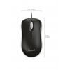 עכבר אופטי חוטי מייקרוסופט Microsoft Msk-1113 USB Wired Optical Mouse
