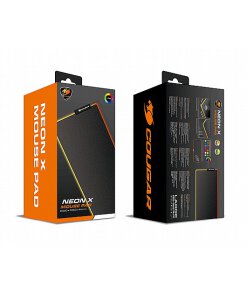 פד עכבר גיימינג קוגר רוחב 35סמ עם תאורה Cougar PAD-NEON-RGB RGB Gaming Mouse Pad (1)