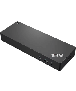 תחנת עגינה ThinkPad Universal Thunderbolt 4 Dock מגוון חיבורים העברת נתונים גבוהה בצבע אפור Lenovo 40B00135US (2)
