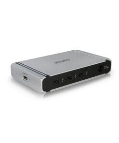 תחנת עגינה Thunderbolt 4 חיבור USB-C עם 8 חיבורים ברזולוציה 8K טעינה 60W עם כבל 0.8 מטר בצבע שחור CalDigit B08FF7X3BY (3)