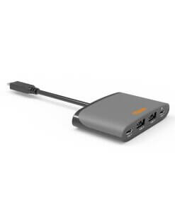 תחנת עגינה חיבור Type-C מהירות 10Gbps תומכת טעינה ST-Lab U2430 USB Hub PD