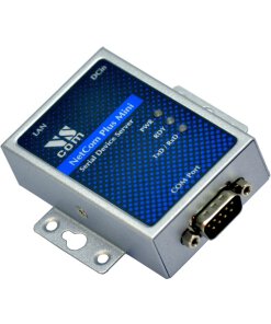 1 יציאת RS232 Ethernet לשרת התקנים טורי VSCOM NetCom Plus 111 Mini 801095 (1)