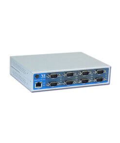 8 יציאות RS232 Ethernet לשרת התקנים טוריים VSCOM NetCom PLUS 811 801190