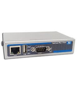יציאה 1 RS232 Ethernet לשרת התקנים טורי VSCOM NetCom Plus 111 801100