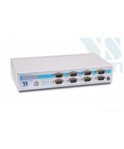 מתאם USB ל-8 יציאות RS232422485 בצבע לבן VSCOM VScom USB 8COM-PRO 850230