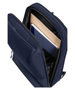 תיק גב למחשב נייד בצבע כחול – Samsonite BLUESams StackD Biz 15.6 Backpack Laptop Bag (2)