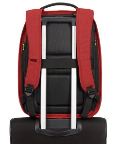 תיק גב למחשב סמסונייט בצבע אדום– Samsonite REDSM15.6 Securipak M 15.6 Backpack Laptop Bag (4)