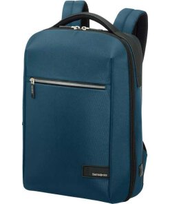 תיק גב למחשב סמסונייט בצבע כחול– Samsonite BLUELI14.1 Litepoint 14.1 Backpack Laptop Bag (1)