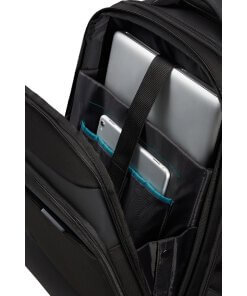 תיק גב למחשב על גלגלים סמסונייט בצבע שחור– Samsonite BLACKGLT17.3 Litepoint 17.3 Backpack Laptop Bag+Tablet (3)
