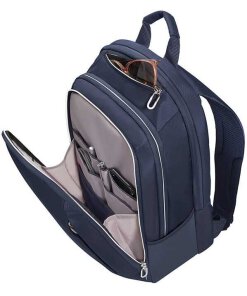 תיק גב סמסונייט בצבע כחול– Samsonite BLUEIT15.6 GuardIT Classy 15.6 Backpack Laptop Bag (3)